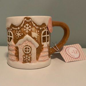Peppermint & Pine Gingerbread House Mug